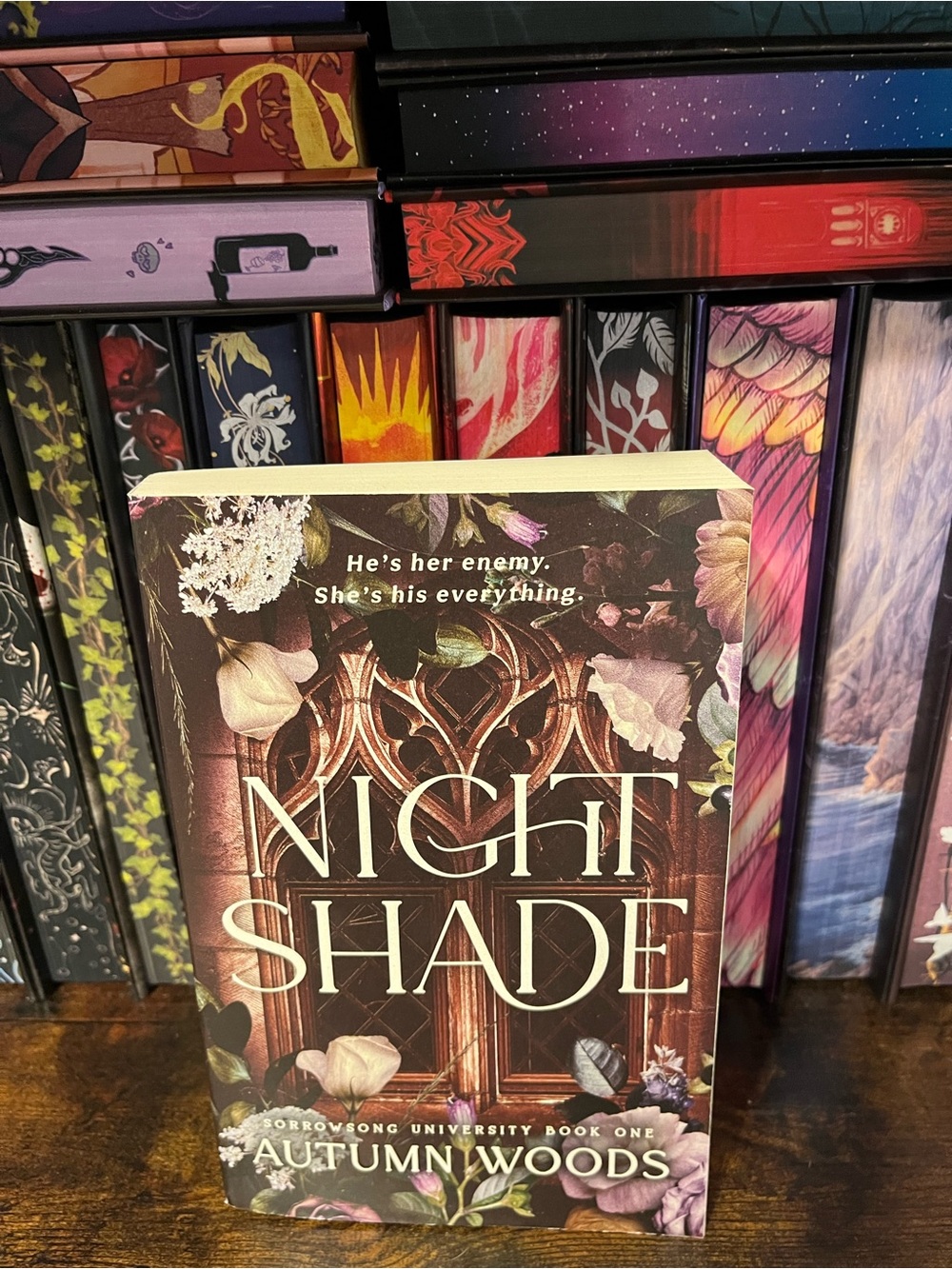 Nightshade by Autumn Woods - Floral Dark Fantasy Paperback